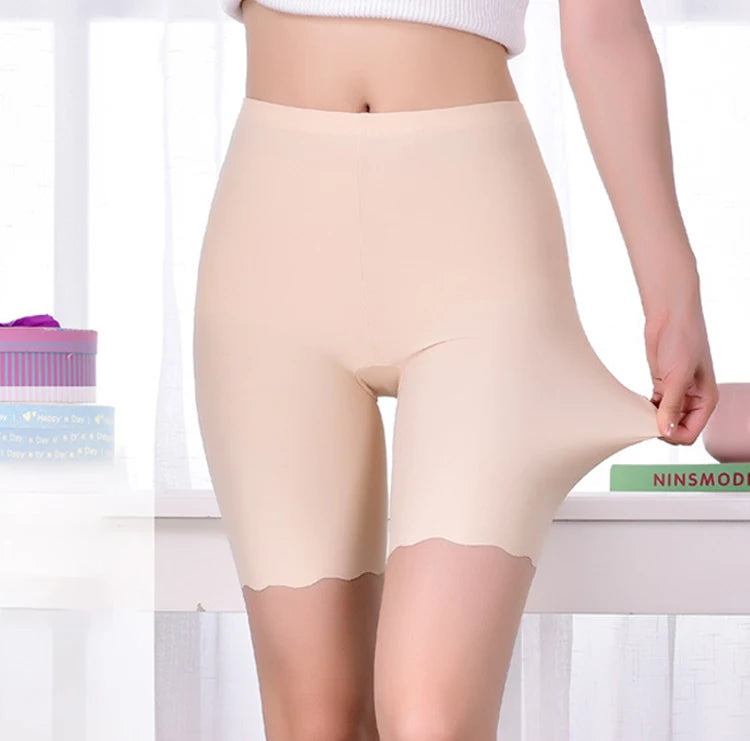 Seamless Pants Anti Rub Safety Shorts Under Skirt Panties