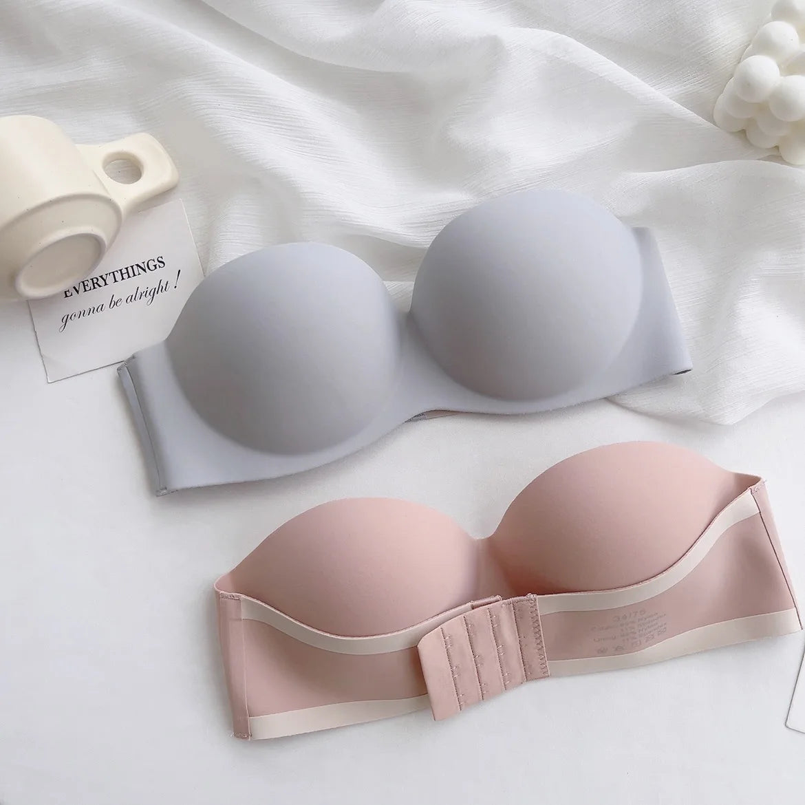 Anti Slip Strapless Comfort Bra