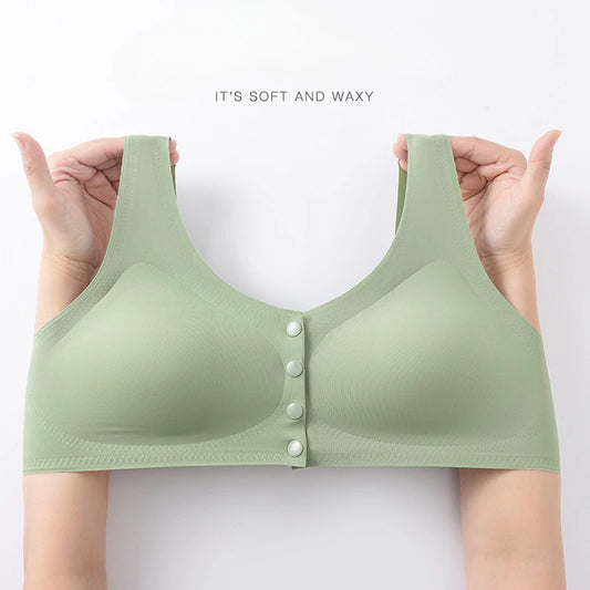 Lactation period, bra without steel rings,soft support, memory cup lingerie