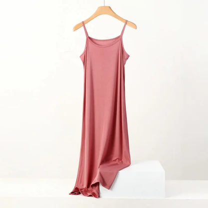 Versatile slim long inner nightgown suspender