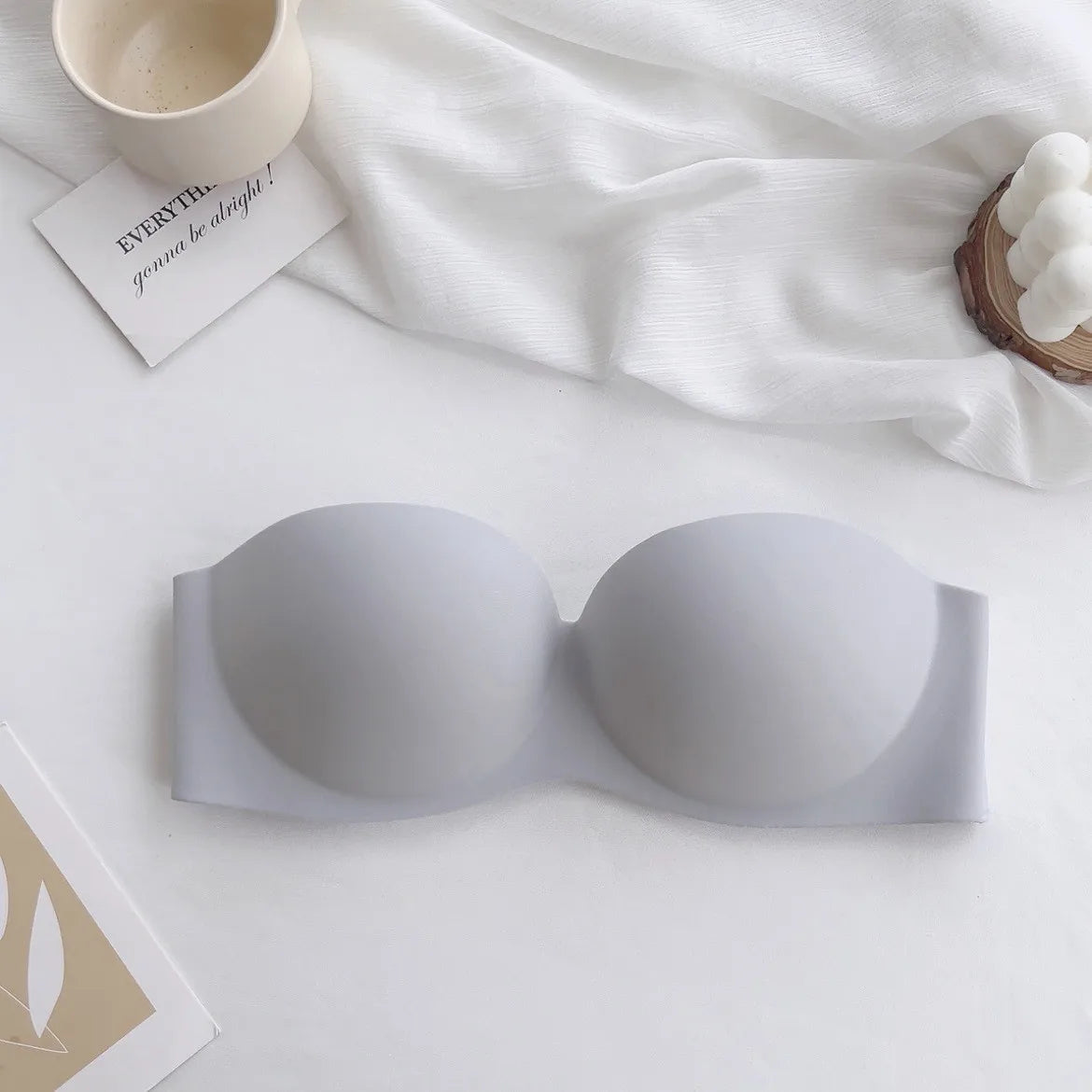 Anti Slip Strapless Comfort Bra